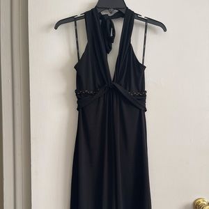 Sele Halter Mini Dress